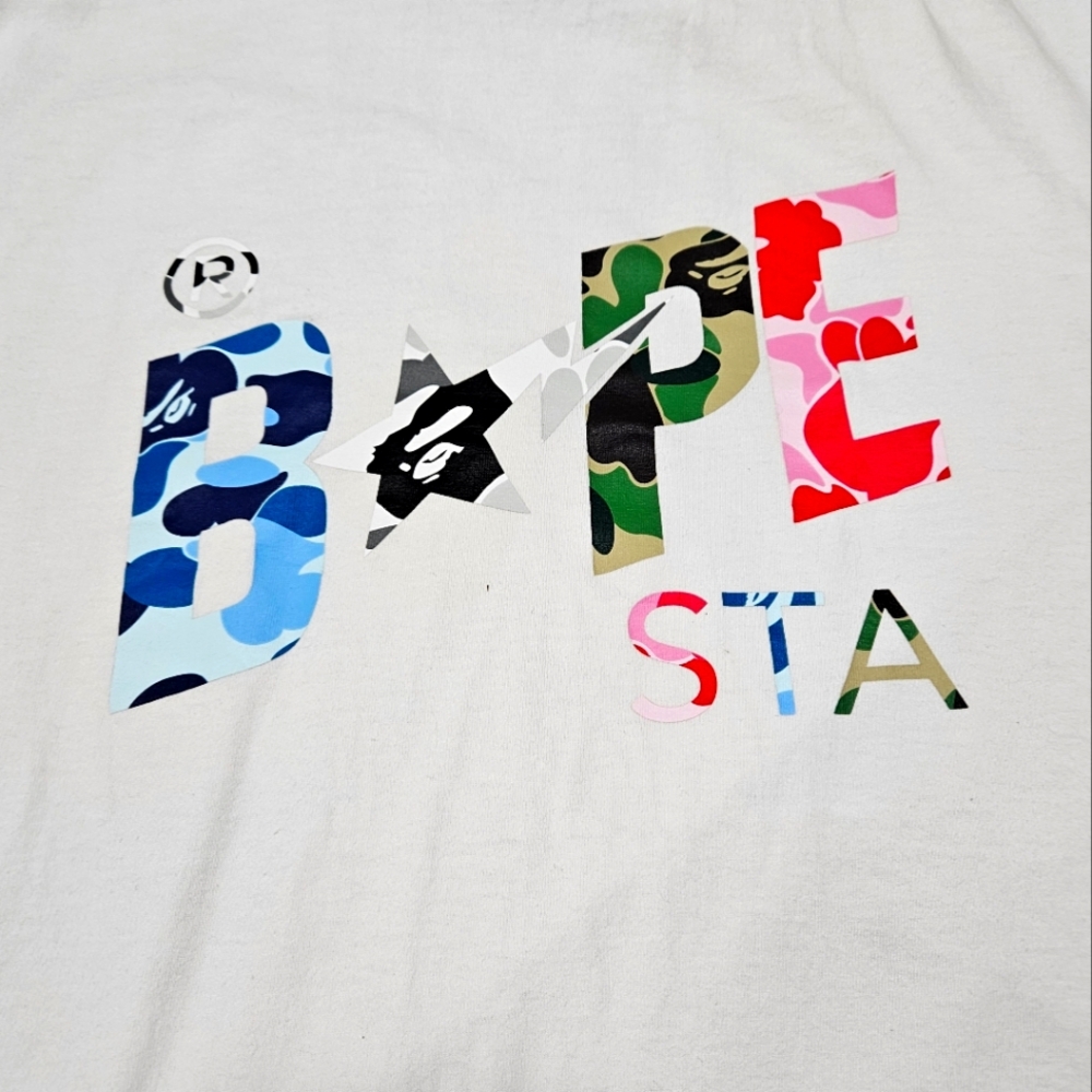 NWOT bape camo tee